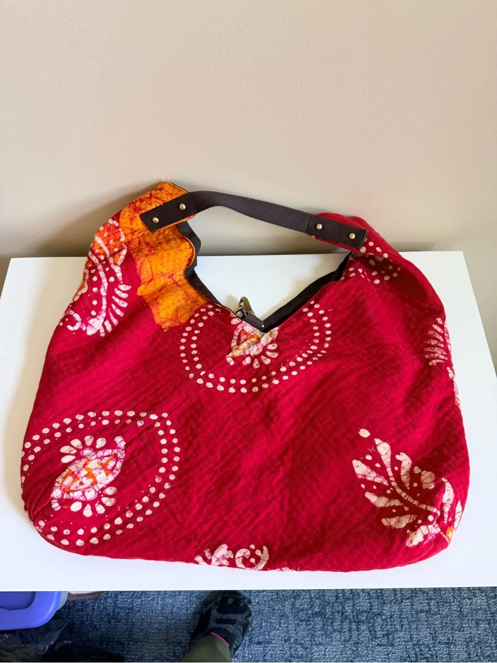 Handcrafted Cotton Hobo Bag